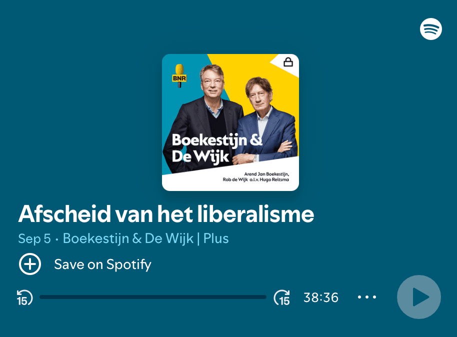 Beeld bij Afscheid van het liberalisme